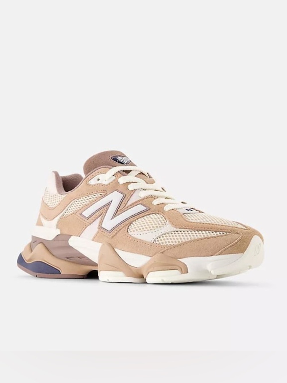 (NEW) New Balance 9060 Unisex Lifestyle Sneaker in Tan, Beige, & Brown
